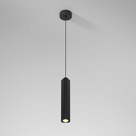 Светильник подвесной светодиодный Trio 12W 3000K черный 50310 LED Elektrostandard - фото
