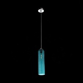 Светильник подвесной ST-Luce хром/зеленый E27 1*60W SL1145.183.01