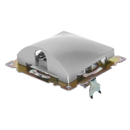 Кабельный вывод (механизм), STEKKER, серия Катрин, серебро, GLS00-7116-03 - фото