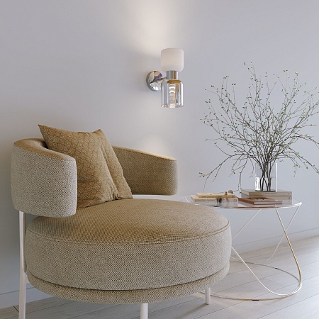 Настенный светильник Eurosvet 60118/2 никель - фото