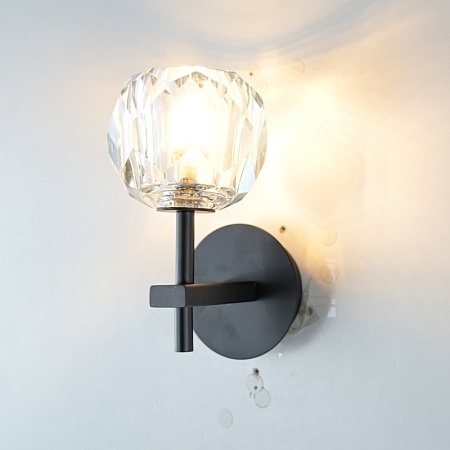 Бра Boule De Cristal Single Sconce Black Imperiumloft 156563-22 - фото