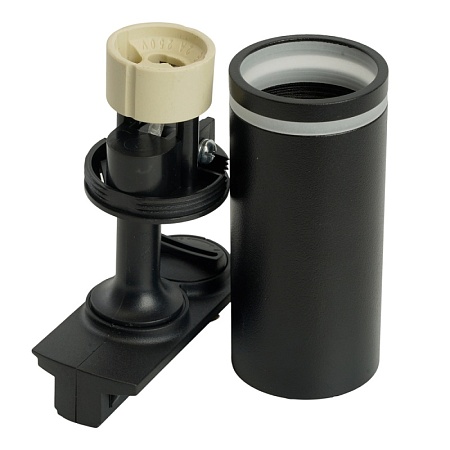 Светильник Feron AL146 трековый однофазный на шинопровод под лампу GU10, черный - фото