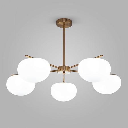 Подвесной светильник Eurosvet 30190/5 латунь - фото