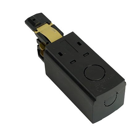 Токоподвод левый трехфазный для шинопровода ,черный ,PRO-0431/PRO-043112-2-RUS - фото