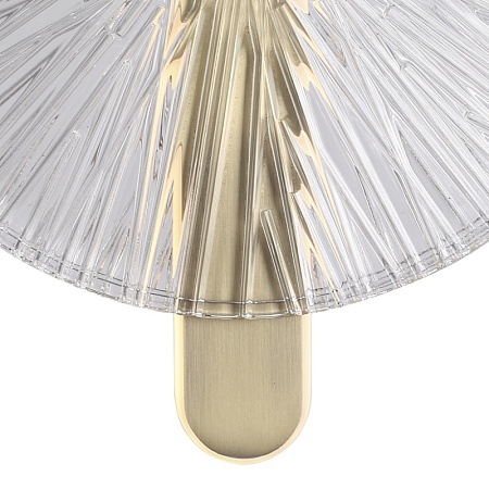 Светильник подвесной ST-Luce бронза/прозрачный LED 1*11W 4000K SL6141.303.01 - фото