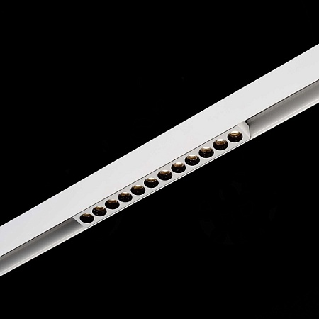 Магнитный трековый светильник Белый LED 1*12W 3000K 450Lm Ra>90 36° IP20 L220xW22xH44 4 ST806.536.12 - фото