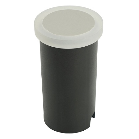 Светодиодный светильник Feron LN010 встраиваемый 1W 3000K, IP67, белый матовый/хром - фото