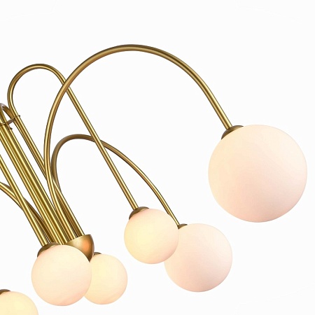 Люстра потолочная ST-Luce Золотистый/Белый G9 8*5W SL1204.202.08 - фото