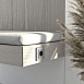 Рамка на 1 пост Senso (серебряный, стекло soft-touch) W0013106 - фото