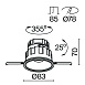 Встраиваемый светильник Technical Wise DL057-10W3K-W - фото