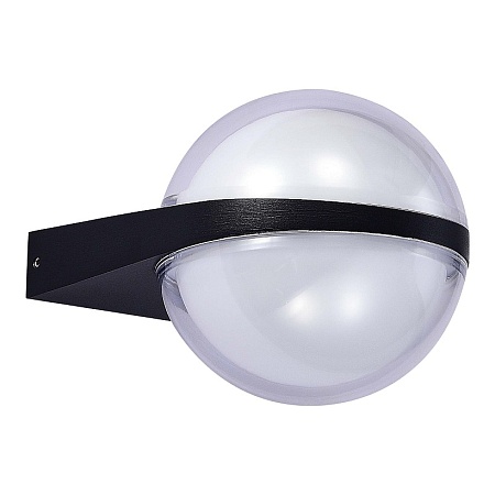 Светильник уличный настенный ST-Luce Черный/Белый LED 2*6W 4000K SL9510.401.01 - фото