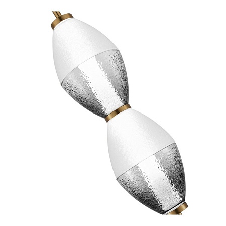 Светильник подвесной ST-Luce Черный/Белый, Дымчатый LED 1*16W 3000K SL6130.403.15 - фото