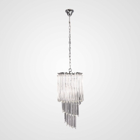 Люстра Odeon Chandelier Glass Clear Imperiumloft 75294-22 - фото