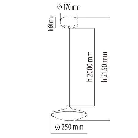 Подвесной светильник DeMarkt Перегрина 703011201 - фото
