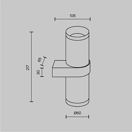 Настенный светильник (бра) Technical Focus Design C069WL-02W - фото