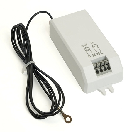 Датчик движения (касания) 230V 800W белый  с 1.5м кабелем SEN34, артикул 48962 - фото