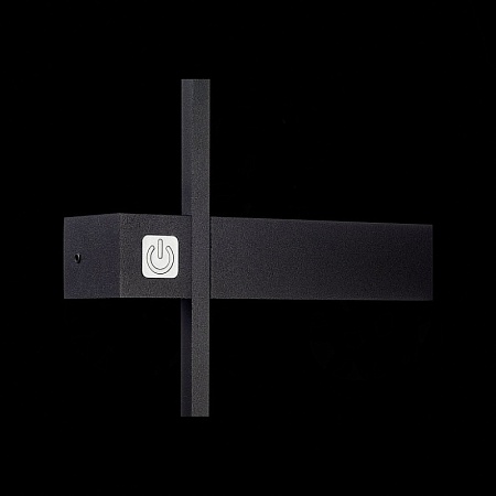 Светильник настенный ST-Luce Черный/Черный LED 1*10W 4000K SL1589.401.01 - фото