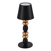 Прикроватная лампа ST-Luce Черный, Золотистый/Черный LED 1*3W 3000-6000K SL1011.414.01