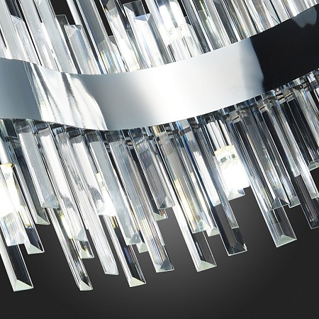 Светильник подвесной ST-Luce Хром/Хром, Прозрачный G9 12*5W SL1160.113.12 - фото