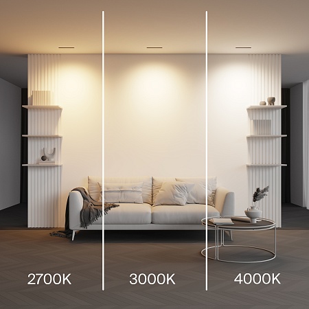 Встраиваемый светильник Technical DL100-12W2.7-3-4K-B - фото