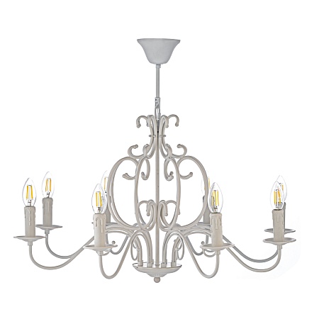 Подвесная люстра Arti Lampadari Amaro E 1.1.8 W - фото