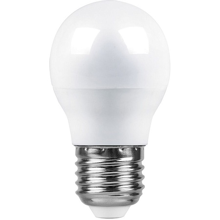 Лампа светодиодная Feron LB-550 Шарик E27 9W 175-265V 4000K - фото