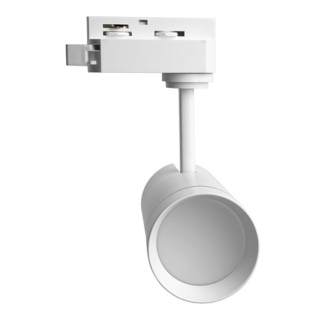 Светодиодный светильник Feron AL106 трековый однофазный на шинопровод 12W 2700K 80 градусов белый - фото