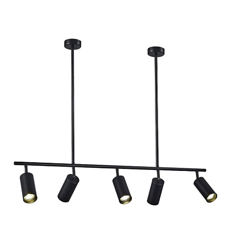 Светильник подвесной ST-Luce Черный/Черный GU10 5*5W 4000K SL1206.403.05 - фото