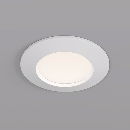 DK3016-WH Встраиваемый светильник влагозащ., IP 65, 50 Вт, GU10, белый, алюминий - фото