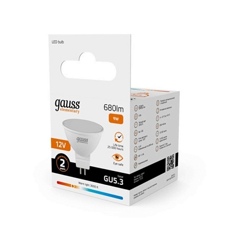 Светодиодная лампа GAUSS 11519_GAUSS - фото