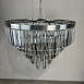 Люстра Rh 1920S Odeon Clear Glass Fringe Chandelier D80 Chrome Imperiumloft 228793-22 - фото