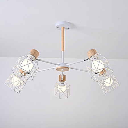 Потолочная Люстра Corf B3 White 5 Lamps Imperiumloft 189479-26 - фото