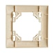 Рамка 1-местная, горизонтальная, STEKKER, PFR00-9011-02, серия Эрна Элегант, слоновая кость - фото