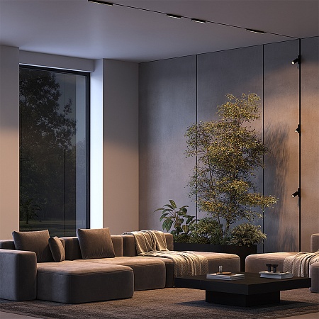 Трековый светильник Technical FOCUS LED TR103-1-5W3K-M-B - фото