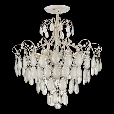 Светильник потолочный Золотистый/Белый матовый E14 6*60W SLE160302-06 - фото