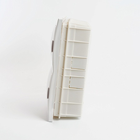 Бокс встраиваемый STEKKER EBX50-2/24-20 24 модуля, белый, пластик, серия Standart - фото