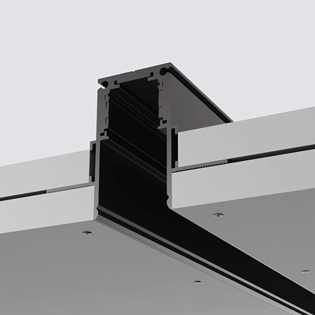 Шинопровод для низковольтных трековых  светильников, черный, 1м, CABM1001 - фото