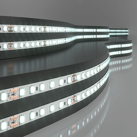 Светодиодная лента 24 В 8 Вт/м 120Led/м 2116 IP20, холодный белый 6500K, 5 м 2116 24V 120Led 8W IP20 Elektrostandard - фото