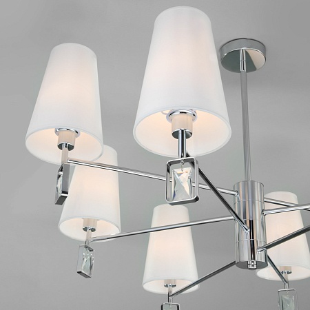 Потолочный светильник Eurosvet 60137/8 хром - фото