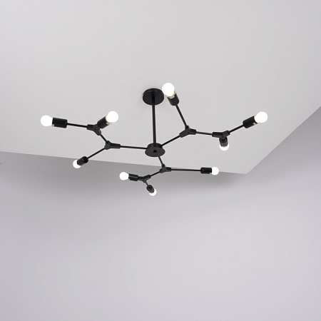 Люстра На Штанге Late D103 Black Imperiumloft 193583-26 - фото