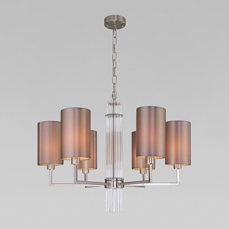 Подвесной светильник Eurosvet 60134/6 никель - фото