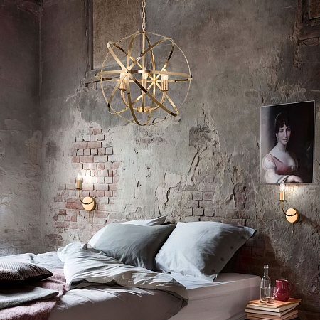 Подвесной светильник Eurosvet 60139/8 золото - фото