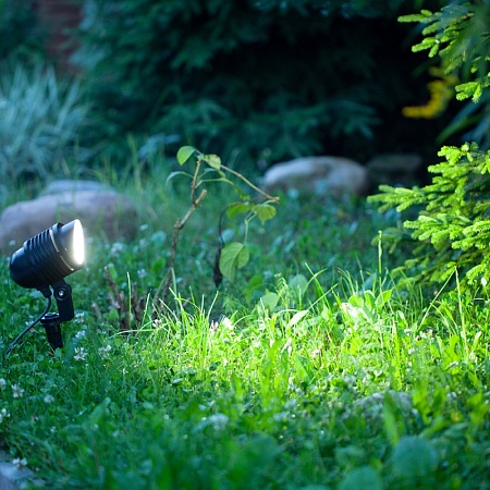 Светодиодный светильник тротуарный (грунтовый) Feron SP2704 3W зеленый 85-265V IP65 - фото