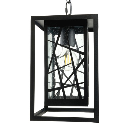 Светильник садово-парковый Feron PL642 на цепочке 60W 230V E27, черный - фото