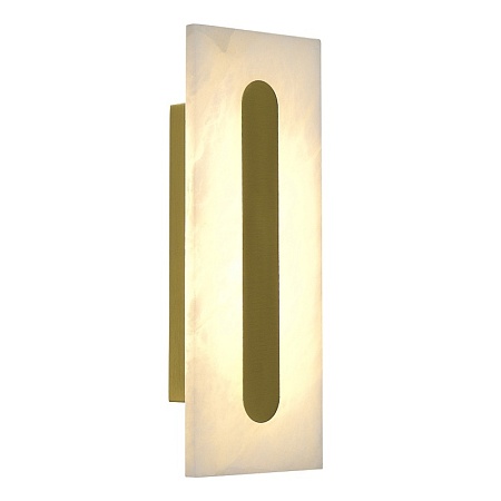 Светильник настенный ST-Luce золотистый/белый LED 1*6W 3000K / 4000K / 6000K SL6139.221.01 - фото