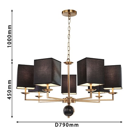 Подвесная люстра Favourite 2822-7P - фото