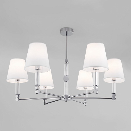 Потолочный светильник Eurosvet 60145/6 хром - фото