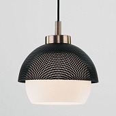 Подвесной акцентный светильник Eurosvet 50106/1 античная бронза/черный