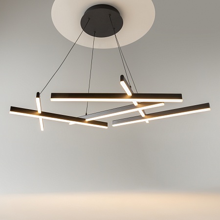 Подвесной светильник Maytoni Line MOD016PL-L80BK - фото