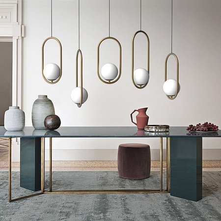 Подвесной Светильник Matthew Mccormick Hoop 50 Black Mila Pendant Imperiumloft 179966-22 - фото